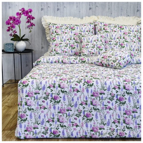  Komplet Pościeli Kora 140x200 2x70/80 Lawenda