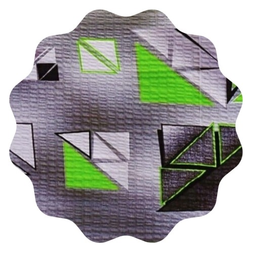 Komplet Pościeli Kora 160x200 2x70/80 Szkiełka Zielone