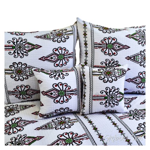 Komplet Pościeli Kora 200x220 2x70/80 Parzenice Białe