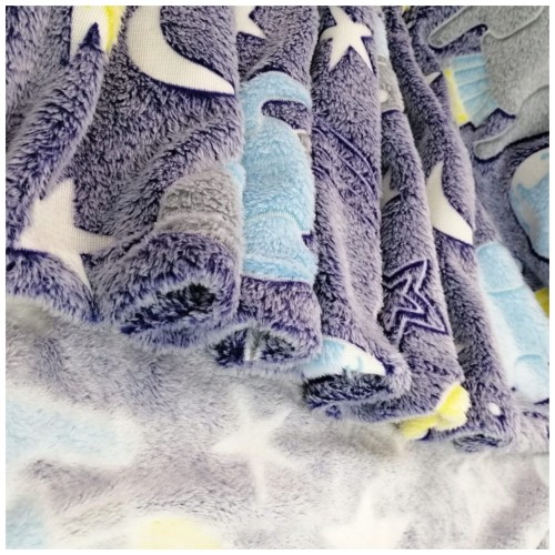 Koc Świecący  W Ciemności Dziecięcy 150x200 Dziecięcy Astronauta