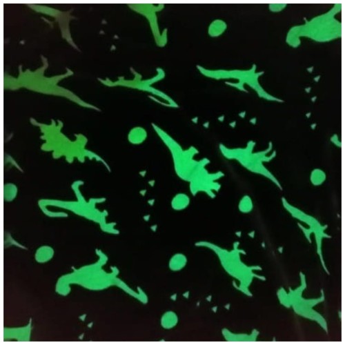 Koc Świecący  W Ciemności 150x200 Dziecięcy Dinozaury