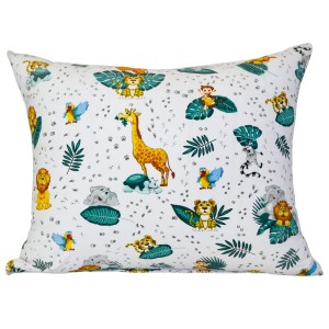 Poszewka Dziecięca 50x70 Bawełniana ZOO