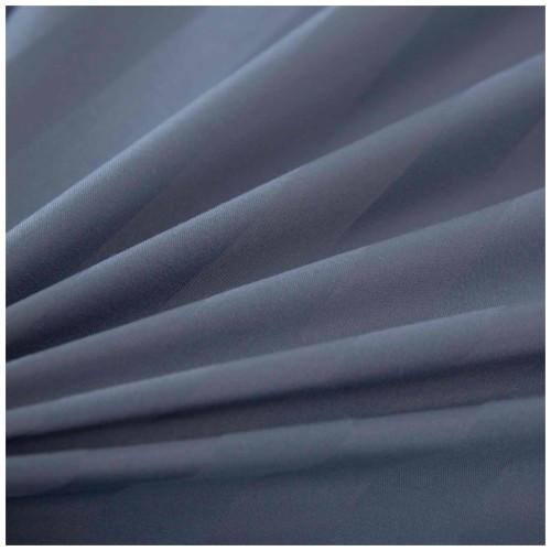 Pościel Z Lamówką 140x200 1x70x80 Silver Blue Adamaszkowa Pasy