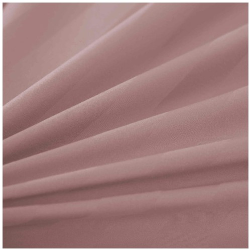 Pościel Z Lamówką 140x200 1x70x80 Pudrowy Róż Adamaszkowa Pasy