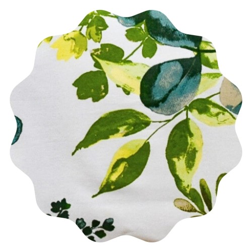 Komplet Pościeli Flanelowej 220x200 2x70x80 Zielone Pnącza