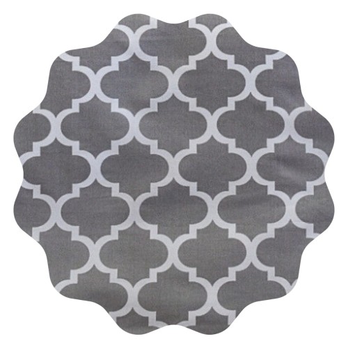 Komplet Pościeli Bawełnianej 160x200 2x70/80 Maroko Szare