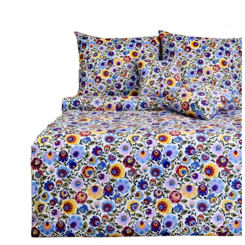 Komplet Pościeli Bawełnianej 200x220 2x70/80 Nowy Łowicki