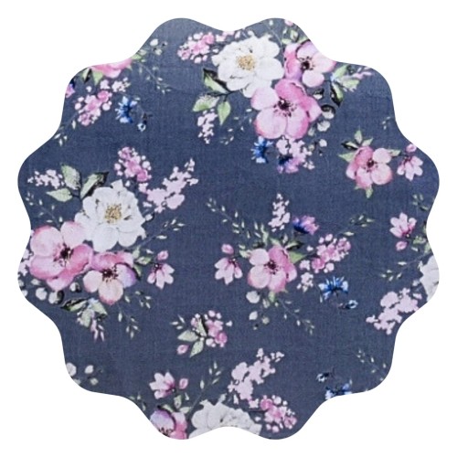 Komplet Pościeli Bawełnianej 160x200 2x70/80 Wiosna Jabłonka Szara