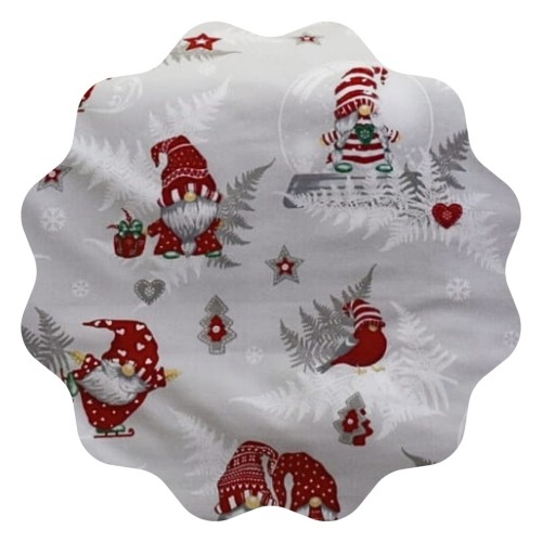 Komplet Pościeli Świątecznej 160x200 2x70/80 Skrzaty X-MAS