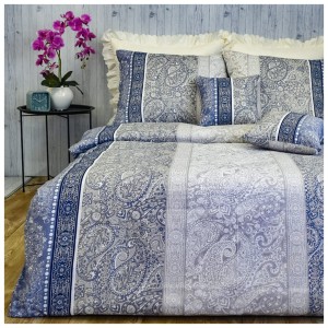 Komplet Pościeli Bawełnianej 140x200 1x70/80 Wycinanka