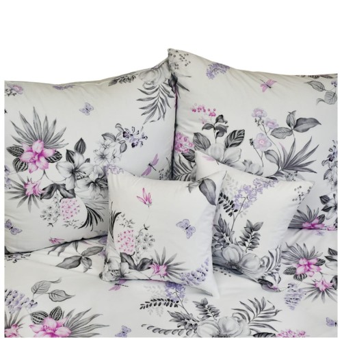 Komplet Pościeli Bawełnianej 200x220 2x70/80 Azalia