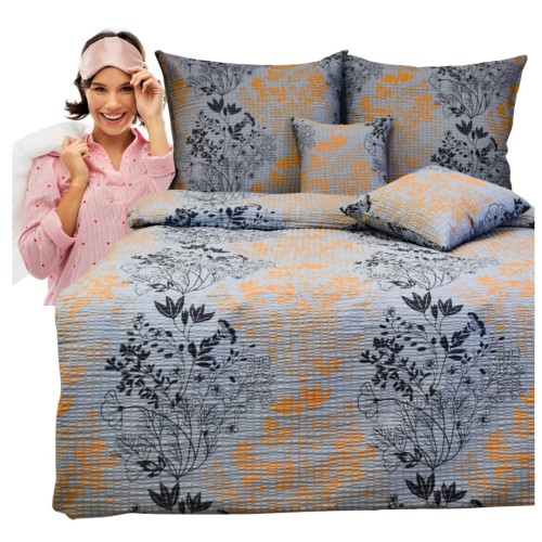 Komplet Pościeli Kora 140x200 1x70/80 Krzewy