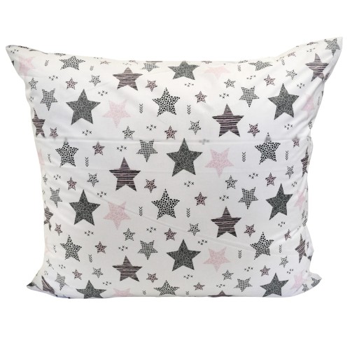Poszewka Dziecięca 70x80 Bawełniana Magia Gwiazd Róż