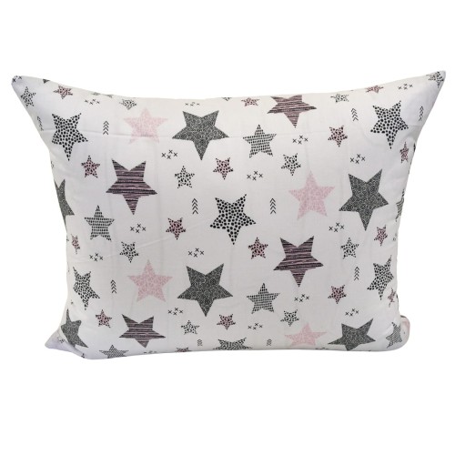 Komplet Pościeli Dziecięcej 100x160 + 50x60 Magia Gwiazd Róż