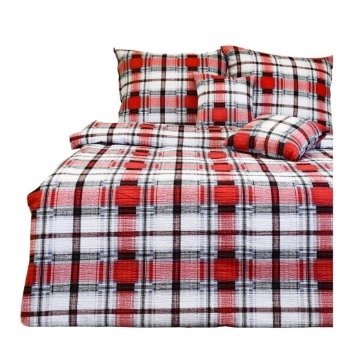 Komplet Pościeli Kora 200x220 2x70/80 Krzyś Szary
