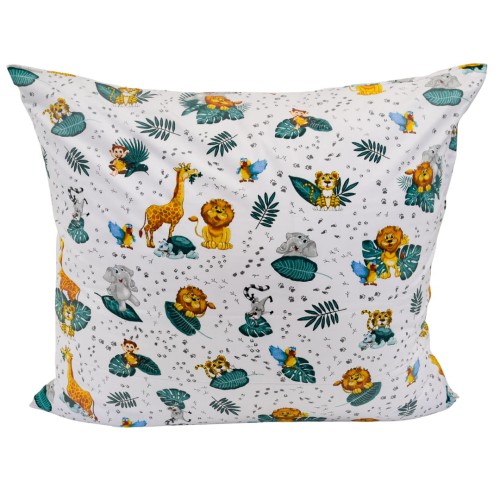 Komplet Pościeli Dziecięcej 100x160 + 70x80 Zwierzęta ZOO