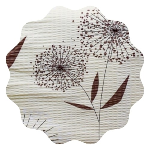 Komplet Pościeli Kora 140x200 1x70/80 Dmuchawce Krem