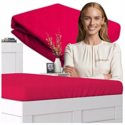 Prześcieradło JERSEY Bez Gumki  120x200 Biskupi 100% Bawełniane