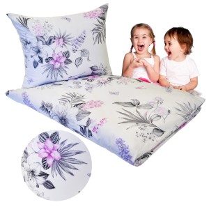 Komplet Pościeli Dziecięcej 100x160 + 70x80 Azalia