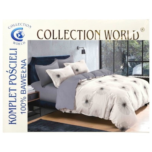Komplet Pościeli Bawełnianej 160x200 M1461 Bawełna Satynowa 