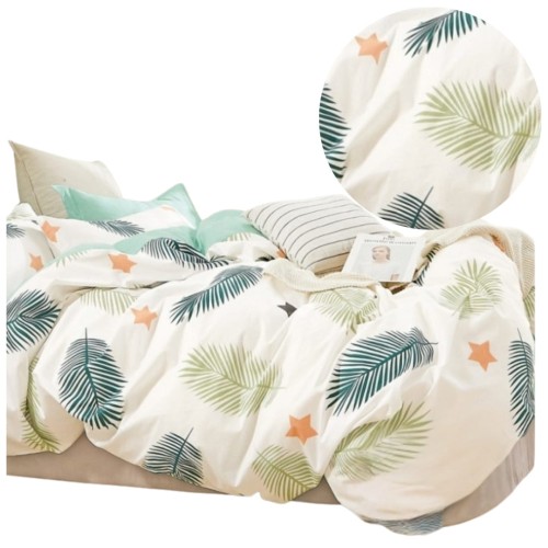 Komplet Pościeli Bawełnianej 160x200 M1496 Bawełna Satynowa