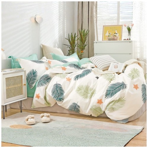 Komplet Pościeli Bawełnianej 160x200 M1496 Bawełna Satynowa