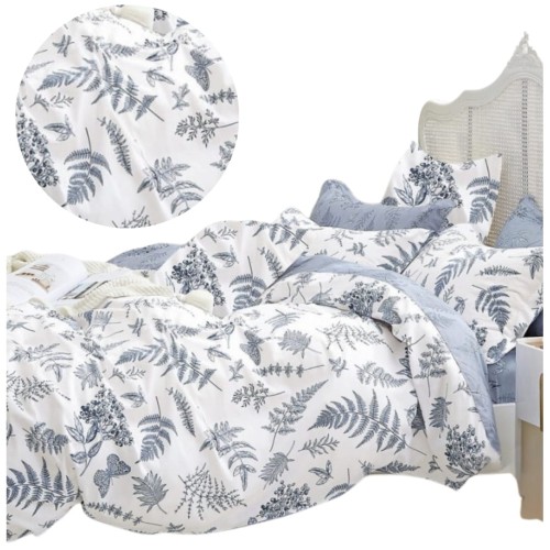 Komplet Pościeli Bawełnianej 160x200 M1522 Bawełna Satynowa 