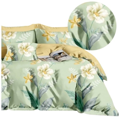 Komplet Pościeli Bawełnianej 160x200 M1749 Bawełna Satynowa