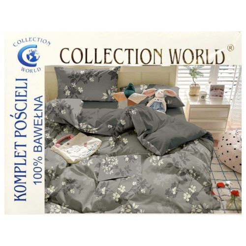 Komplet Pościeli Bawełnianej 160x200 M1884 Bawełna Satynowa