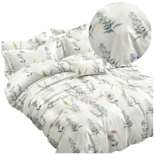 Komplet Pościeli Bawełnianej 160x200 M1917 Bawełna Satynowa