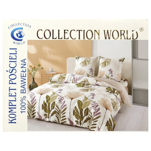 Komplet Pościeli Bawełnianej 160x200 M1960 Bawełna Satynowa