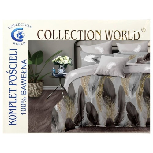 Komplet Pościeli Bawełnianej 160x200 M1979 Bawełna Satynowa