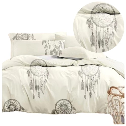 Komplet Pościeli Bawełnianej 160x200 M1848 Bawełna Satynowa