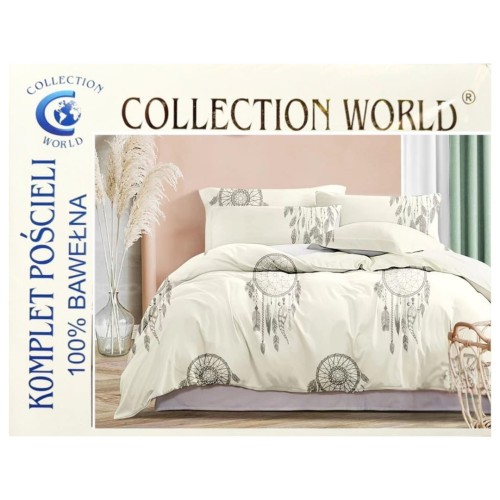Komplet Pościeli Bawełnianej 160x200 M1848 Bawełna Satynowa
