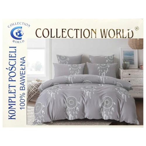 Komplet Pościeli Bawełnianej 160x200 M1739 Bawełna Satynowa