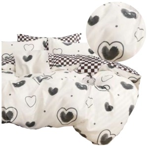 Komplet Pościeli Bawełnianej 160x200 M1596 Bawełna Satynowa