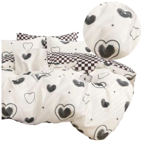 Komplet Pościeli Bawełnianej 160x200 M1596 Bawełna Satynowa