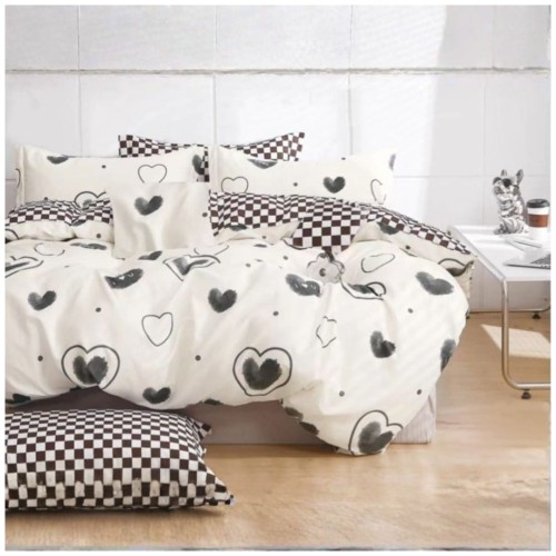 Komplet Pościeli Bawełnianej 160x200 M1596 Bawełna Satynowa