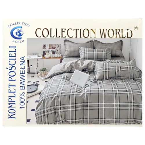 Komplet Pościeli Bawełnianej 160x200 M1772 Bawełna Satynowa