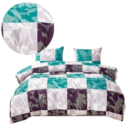 Komplet Pościeli Bawełnianej 160x200 M1592 Bawełna Satynowa