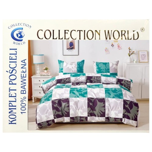 Komplet Pościeli Bawełnianej 160x200 M1592 Bawełna Satynowa