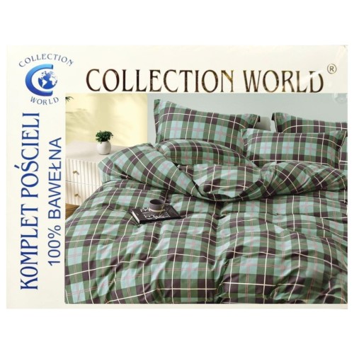 Komplet Pościeli Bawełnianej 160x200 M2001 Bawełna Satynowa