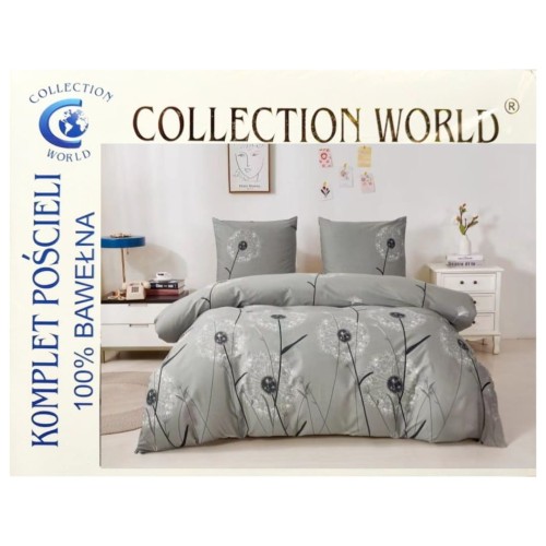Komplet Pościeli Bawełnianej 160x200 M1609 Bawełna Satynowa
