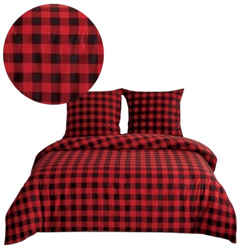 Komplet Pościeli Bawełnianej 160x200 M1861 Bawełna Satynowa