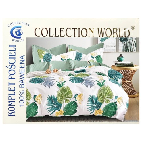 Komplet Pościeli Bawełnianej 160x200 M1665 Bawełna Satynowa