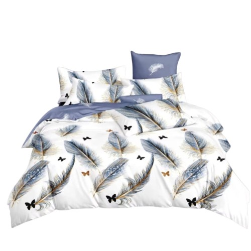 Komplet Pościeli Bawełnianej 160x200 M1976 Bawełna Satynowa