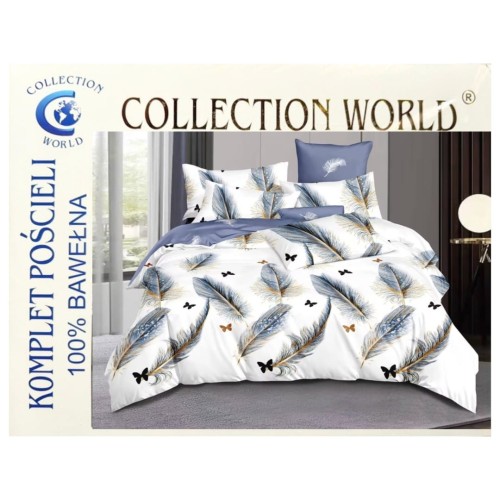 Komplet Pościeli Bawełnianej 160x200 M1976 Bawełna Satynowa