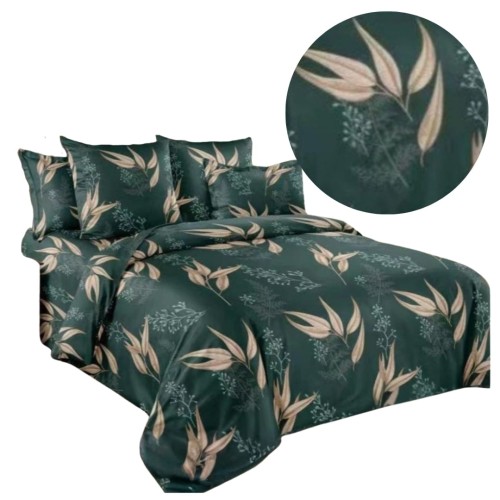 Komplet Pościeli Bawełnianej 160x200 M1635 Bawełna Satynowa