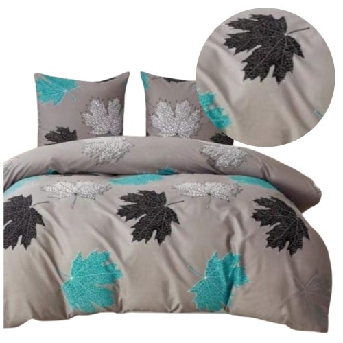 Komplet Pościeli Bawełnianej 200x220 M1617 Bawełna Satynowa