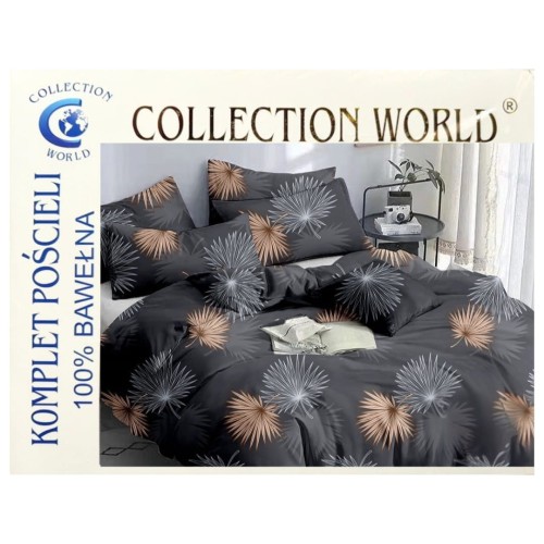 Komplet Pościeli Bawełnianej 200x220 M1890 Bawełna Satynowa